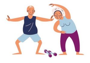 Illustration träning